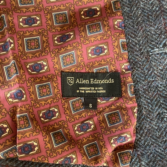 Allen Edmonds wool tweed vest. Size S. - Picture 4 of 4